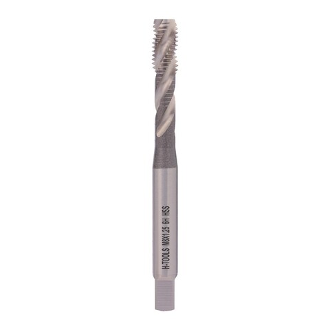 Метчик М 8,0х1,25 (Машинный, винт.) DIN371 HSS-G 6h C/2-3P R35 90мм a=6,2 H-Tools 501100-C2-0080