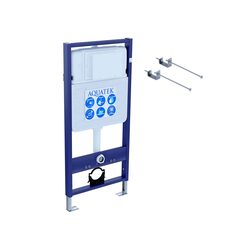 Aquatek INS-12+KKI01 INS-0000012+KKI-0000001 Aquatek Standart 50 Монтаж рама для подв унитаза1130*500*100+звукоизоляционная прокладка+крепеж KKI-0000001 фото