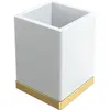 Boheme 10961-G Стакан квадратный Qubic золото