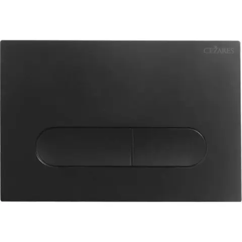 Cezares LINER-BTN-NOP Кнопка смыва, черный матовый