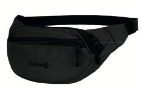 Картинка сумка поясная Redfox Adventure V2 1000/черный - 1