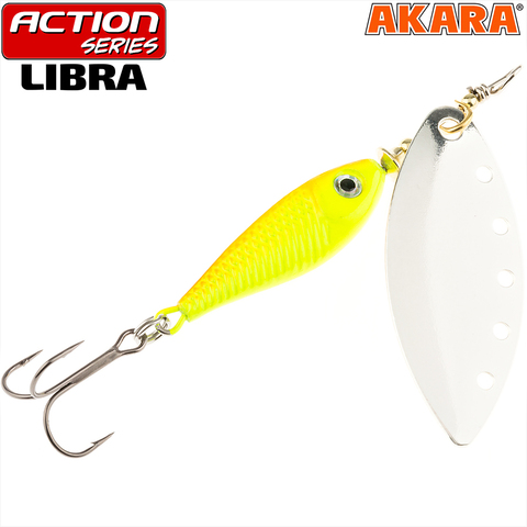 Блесна вращ. Akara Action Series Libra 3 11 гр. 2/5 oz. A19-4