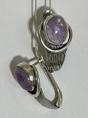 Риана (серьги из серебра)