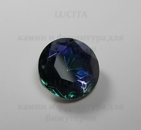 Ювелирные стразы Preciosa круглые BERMUDA BLUE (11,3мм) ()