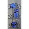 Fixsen FX-850-3 Полка угловая, цвет: хром