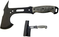 Фото Топор Ontario RD Hawk Pick, сталь 1075, рукоять микарта, gray/black