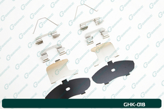 Комплект пластин для тормозных колодок G-brake GHK-018