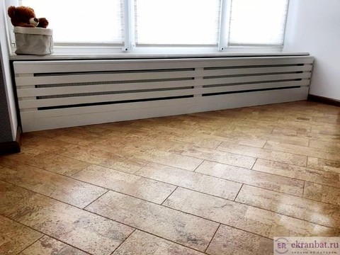 Экран на батарею 