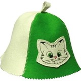 Шапка детская Котёнок (войлок) - 4