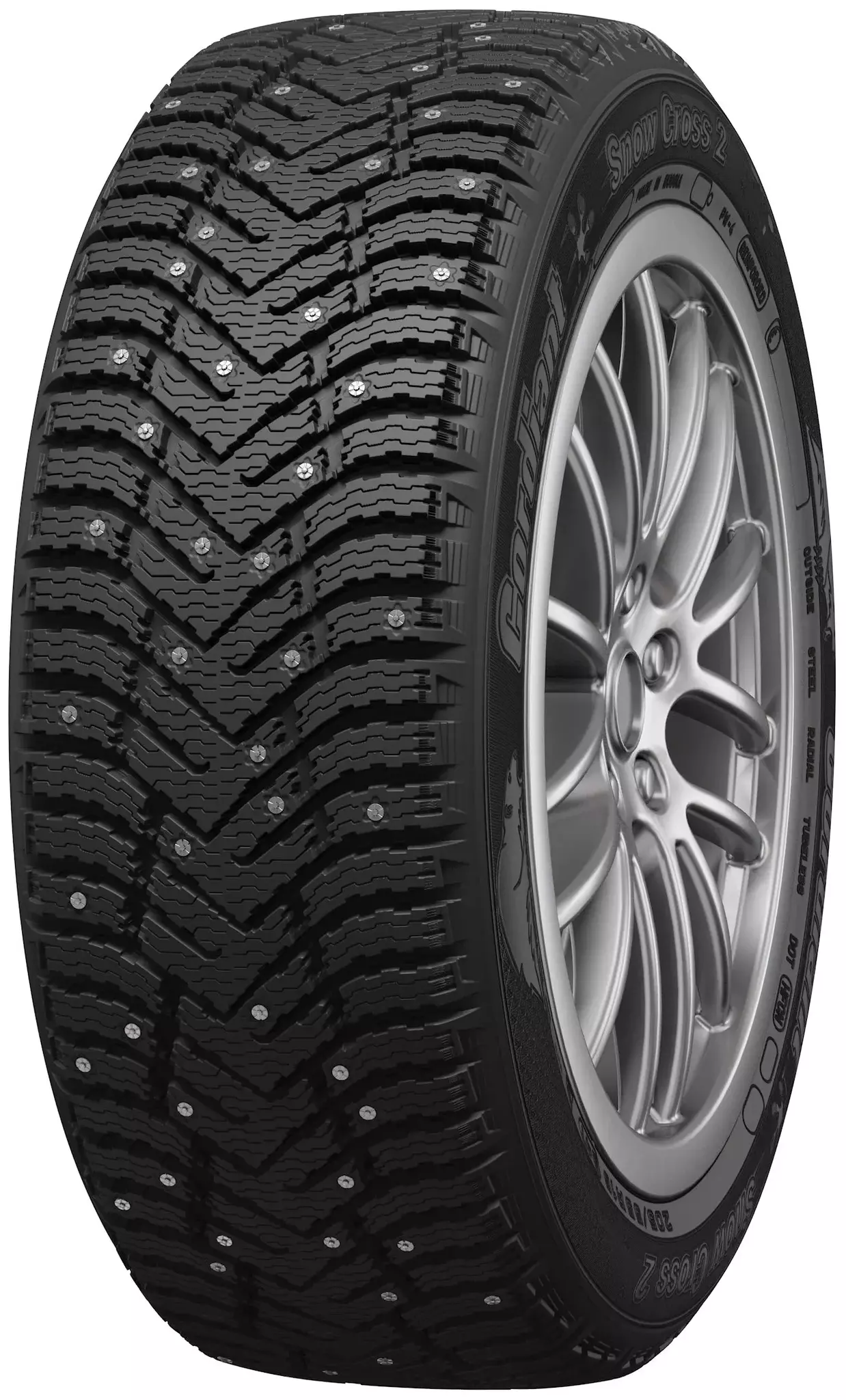 Шина Cordiant Snow Cross 2 PW-4 107T SUV R18 235/60 шипованная
