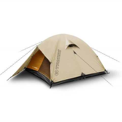 Туристическая палатка Trimm Trekking FRONTIER, 2+1 (песочный)