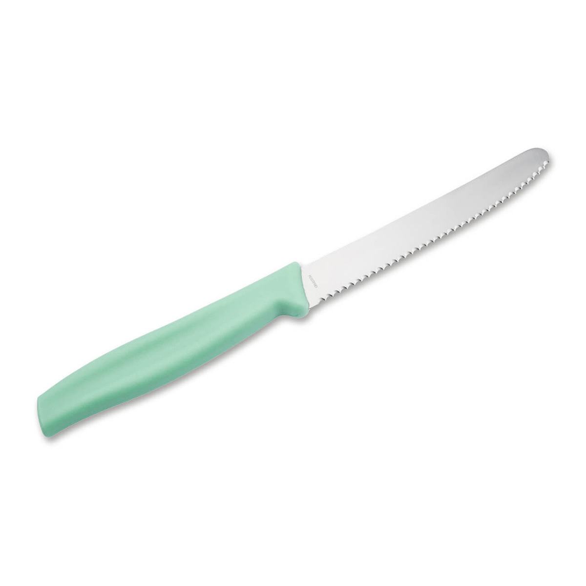 Нож кухонный Boker Sandwich Knife Mint Green, нержавеющая сталь, рукоять ABS-пластик, мятный