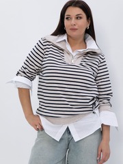 Блуза Спорти (бежевая) Б16483-20М LT Collection