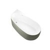 Allen Brau Priority 2.31002.21/CGM Акриловая ванна, 170x80, цвет: белый, зелёный