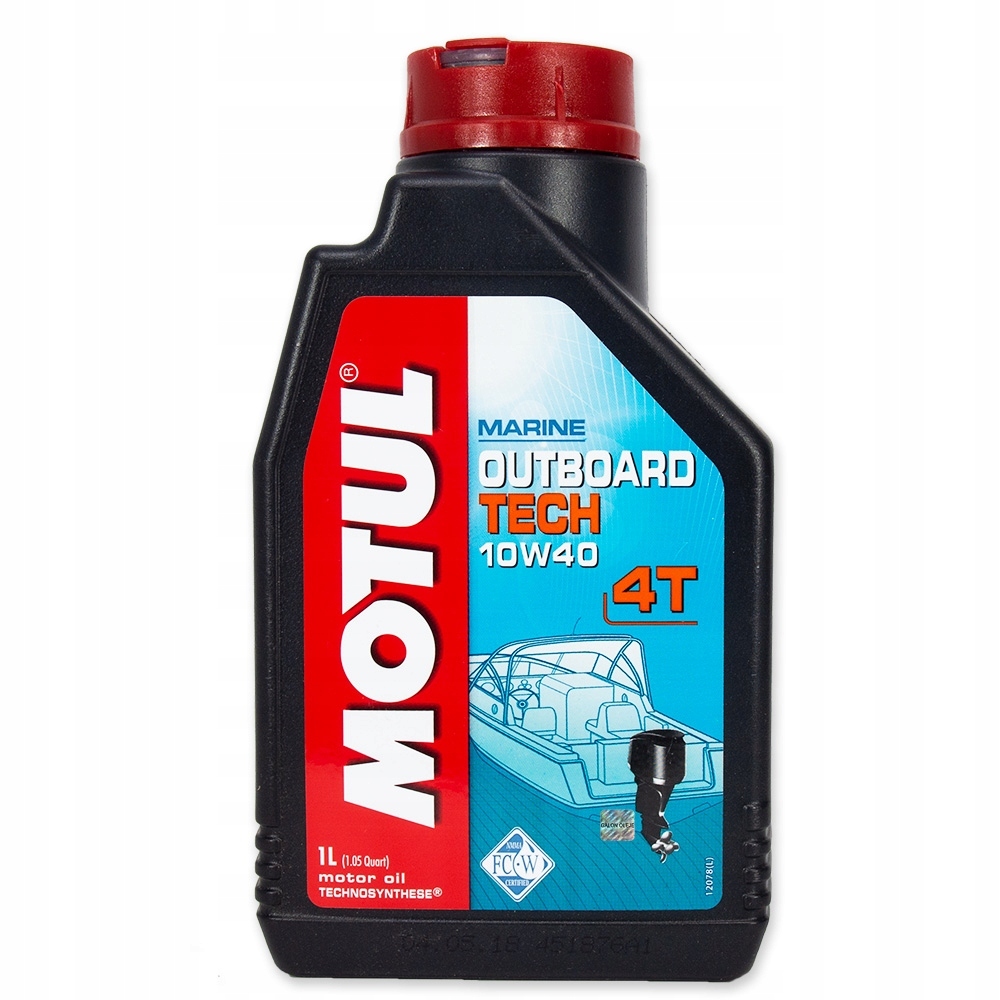 Motul Outboard Tech 10W40 4T Масло для лодочных моторов