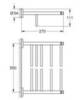 GROHE Essentials 40800BE1 Полотенцедержатель с полкой