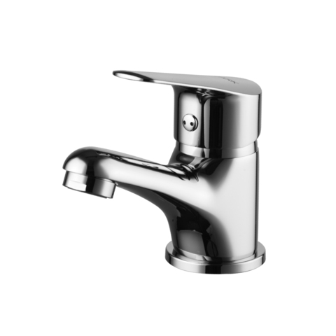 Lemark LM6556C Смеситель для раковины, монолитный, высота излива 5 см, длина 9 см, латунь/хром
