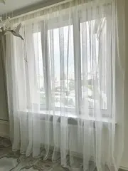 Тюль органза Дождик 250х600 см