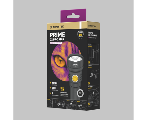 Универсальный LED фонарь Armytek Prime C2 Pro Max Magnet USB