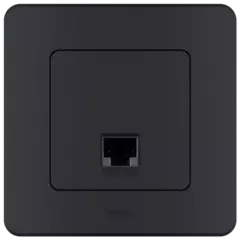 INSPIRIA Розетка RJ45 6 UTP антрацит 673828