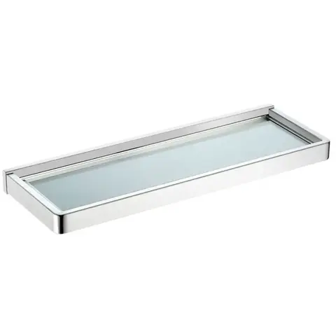Abber Westen AA1759 Полка стеклянная, цвет: хром