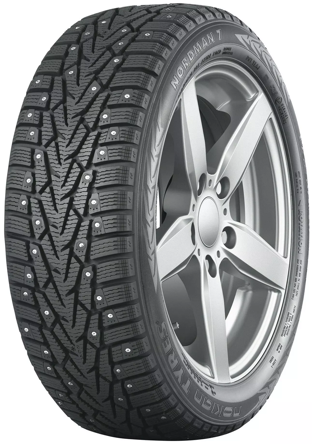 Шина Nokian Tyres Nordman 7 102T XL R16 225/60 шипованная
