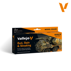 MODEL COLOR SET: STAINING, RUST AND STREAKING (8)