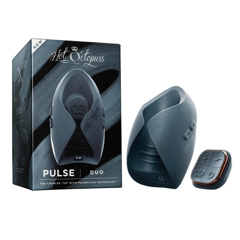 HO30 / PULSE DUO 2025 Инновационный мужской вибратор с пультом ДУ