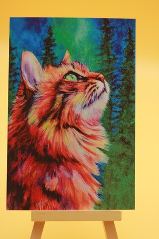 Кот в лесу