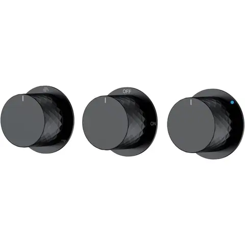 Boheme 124-3-B.1 Смеситель встроенный STICK DIAMOND BLACK 3-х проходной