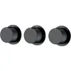 Boheme 124-3-B.1 Смеситель встроенный STICK DIAMOND BLACK 3-х проходной
