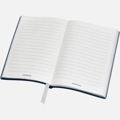 Записная книжка А6 цвета индиго, линованные страницы
