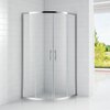 Cezares ECO-O-R-2-80-C-CR Душевой уголок, цвет: хром