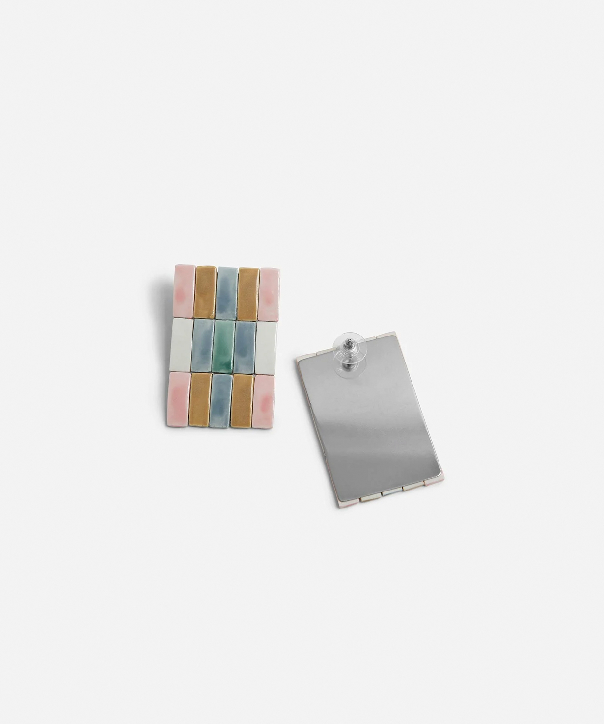 Серьги TILE RECTANGULAR
