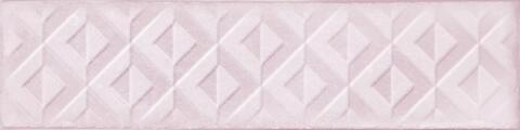 Cifre Drop Relieve Pink Brillo 7.5x30