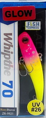 Раттлин RosyDawn Whipthe 70мм 12г # 26 GLOW