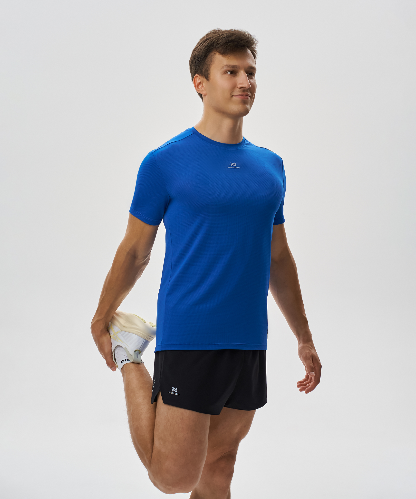 Мужская спортивная футболка Nordski Run 2.0 aster blue - 3