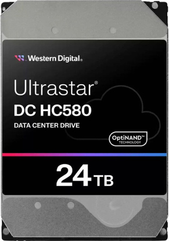 Жесткий диск 24TB SAS 12Gb/s Western Digital Ultrastar
