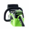 Цепная пила аккумуляторная Greenworks  Арт. 2005807, 40V, 40 см, бесщеточная,  до 1,8 КВт, без АКБ и ЗУ — фото 5