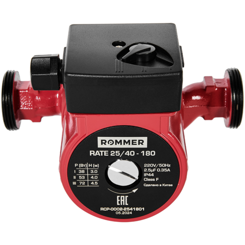 Циркуляционный насос ROMMER 25/40-180 RCP-0002-2541801