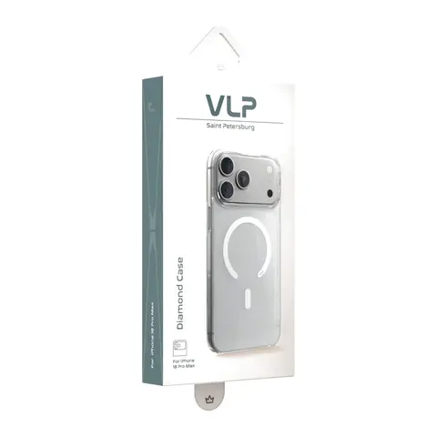 Чехол VLP Diamond Case iPhone 18 Pro Max прозрачный