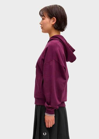 Толстовка FRED PERRY Hooded Zip-Through Sweatshirt