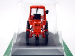 Tractor T-25A Vladimirets 1972 red 1:43 Hachette #10