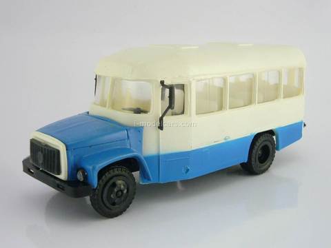 KAVZ-3976 Urban Bus white-blue Companion 1:43