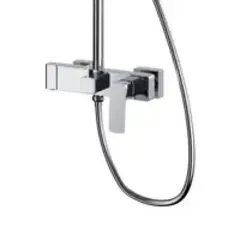 Стойка душевая со смесителем HAIBA HB24512 хром