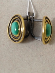 Бавро  (серьги из серебра)
