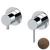 Remer X92ZPWBBR Смеситель для душа Remer X Style X92ZPWBBR, бронза масляная