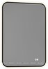Aquanet 367661 Зеркало Контур 600х800 LED ТХ, антипар, цв. черный (367661)