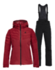 Горнолыжный костюм женский 8848 Altitude Maximilia Poppy red-black - 1