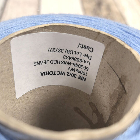 Меринос гребенной BIELLA YARN VICTORIA 2/30 голубой
